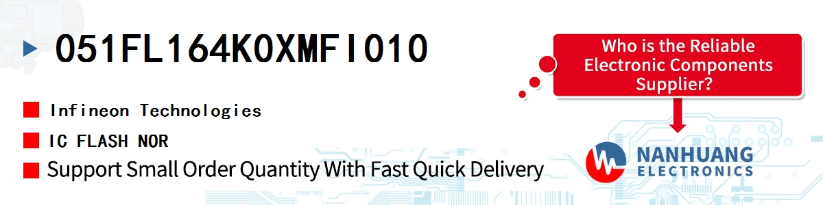 051FL164K0XMFI010 Infineon IC FLASH NOR