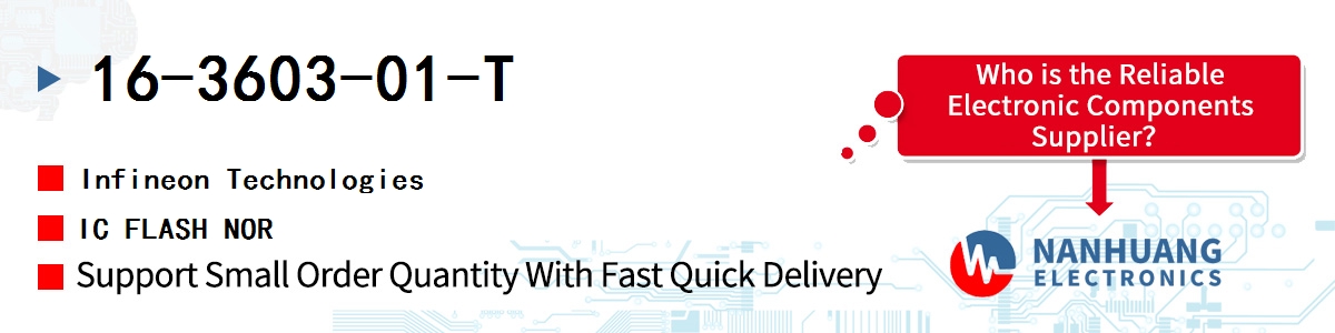 16-3603-01-T Infineon IC FLASH NOR