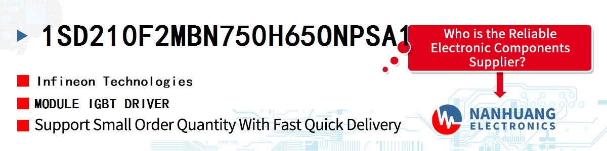 1SD210F2MBN750H65ONPSA1 Infineon MODULE IGBT DRIVER