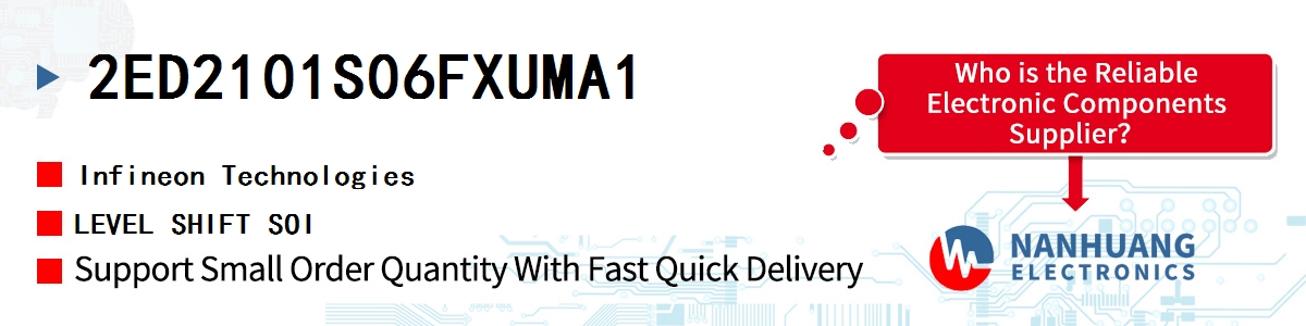 2ED2101S06FXUMA1 Infineon LEVEL SHIFT SOI