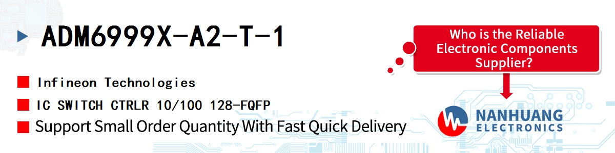 ADM6999X-A2-T-1 Infineon IC SWITCH CTRLR 10/100 128-FQFP