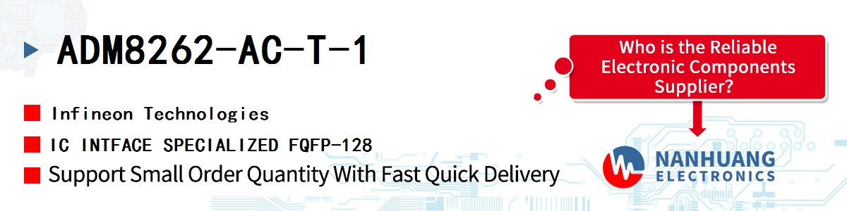 ADM8262-AC-T-1 Infineon IC INTFACE SPECIALIZED FQFP-128