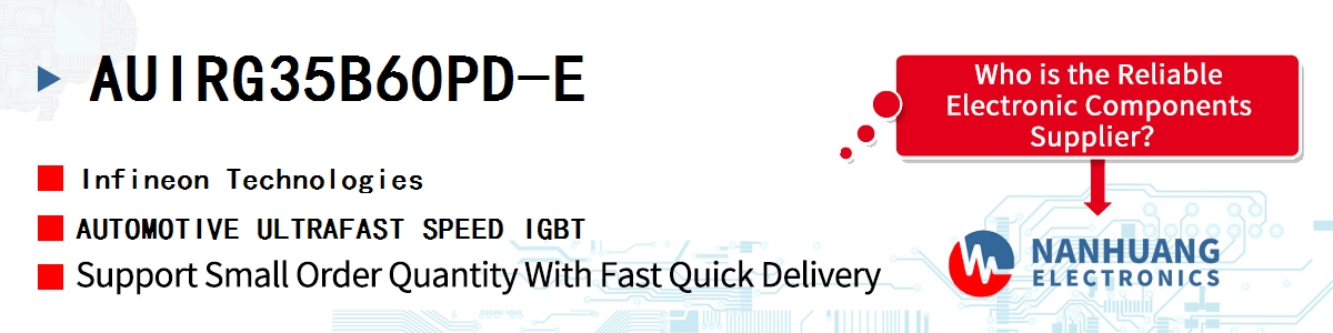 AUIRG35B60PD-E Infineon AUTOMOTIVE ULTRAFAST SPEED IGBT