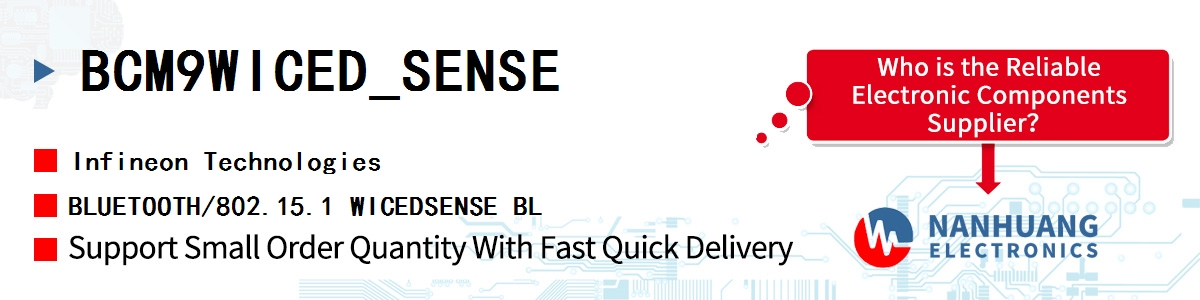 BCM9WICED_SENSE Infineon BLUETOOTH/802.15.1 WICEDSENSE BL