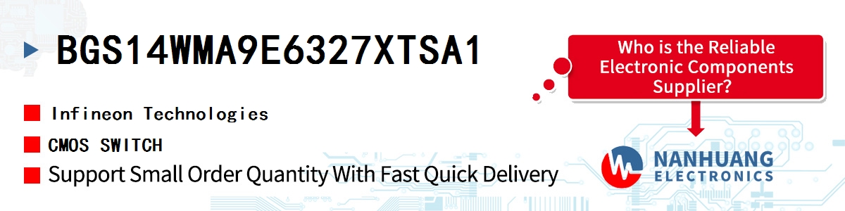 BGS14WMA9E6327XTSA1 Infineon CMOS SWITCH