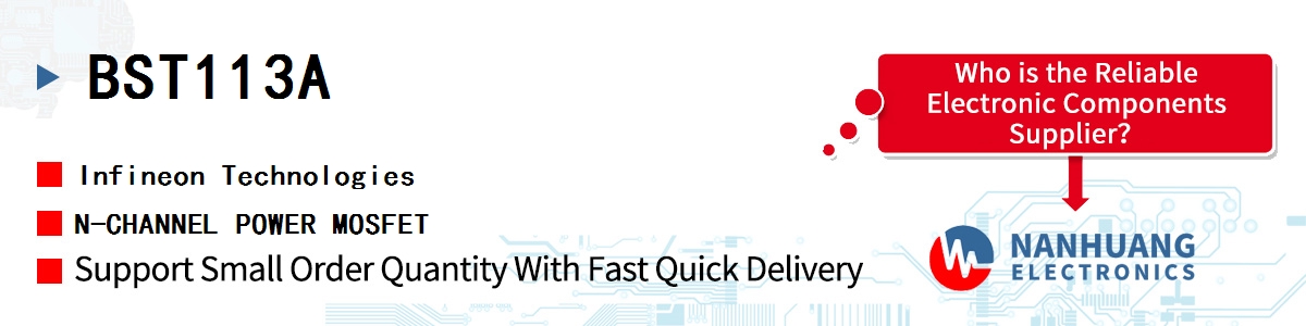BST113A Infineon N-CHANNEL POWER MOSFET