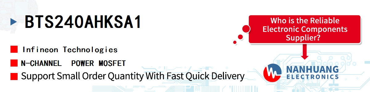 BTS240AHKSA1 Infineon N-CHANNEL  POWER MOSFET