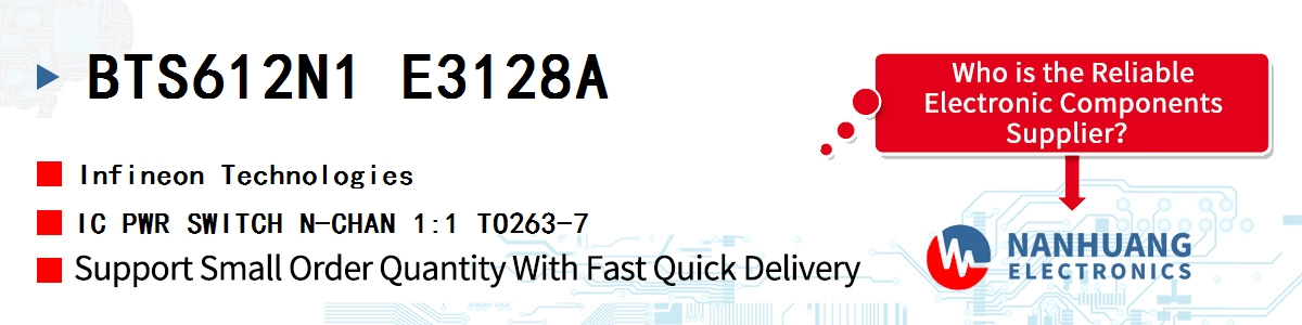 BTS612N1E3128A Infineon BUFFER/INVERTER BASED PERIPHERAL