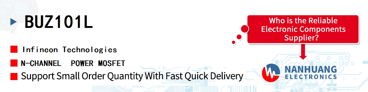 BUZ101L Infineon N-CHANNEL  POWER MOSFET