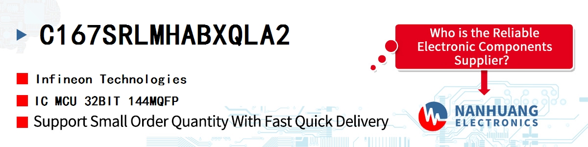 C167SRLMHABXQLA2 Infineon IC MCU 32BIT 144MQFP