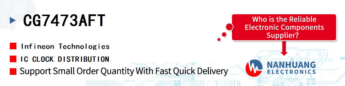 CG7473AFT Infineon IC CLOCK DISTRIBUTION
