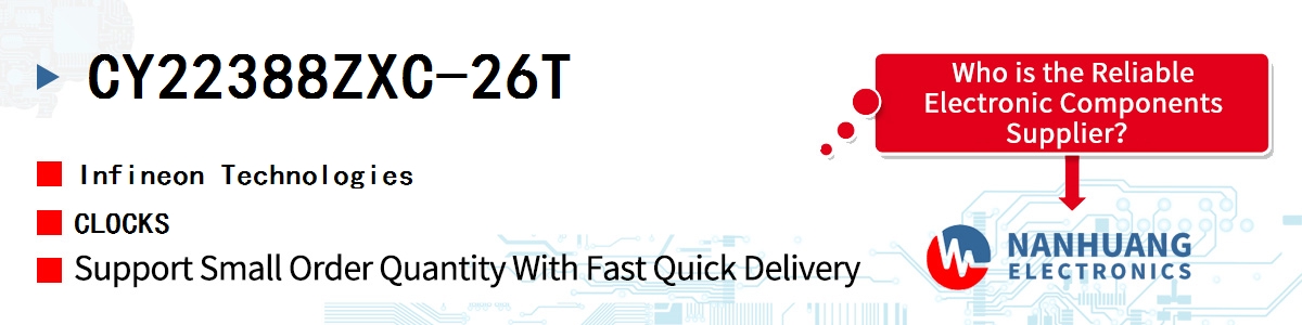 CY22388ZXC-26T Infineon CLOCKS