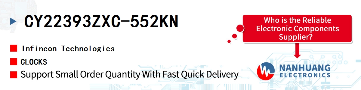 CY22393ZXC-552KN Infineon CLOCKS