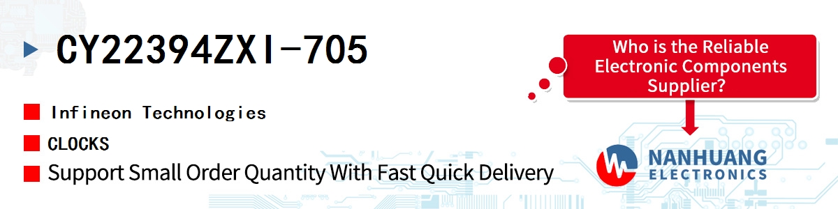 CY22394ZXI-705 Infineon CLOCKS