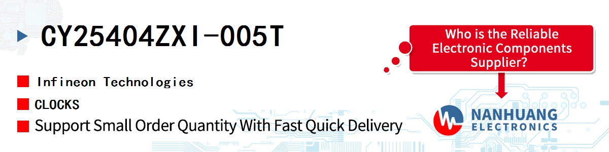 CY25404ZXI-005T Infineon CLOCKS