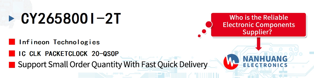 CY26580OI-2T Infineon IC CLK PACKETCLOCK 20-QSOP