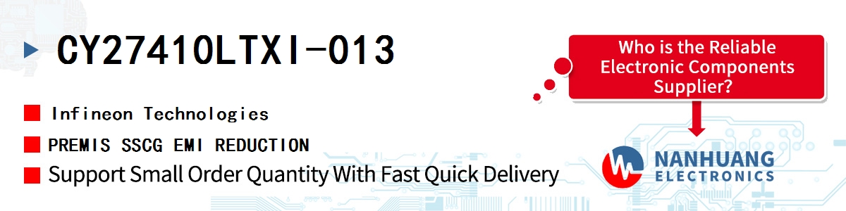 CY27410LTXI-013 Infineon PREMIS SSCG EMI REDUCTION