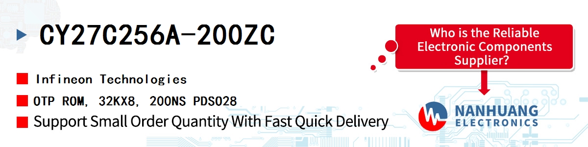 CY27C256A-200ZC Infineon OTP ROM, 32KX8, 200NS PDSO28