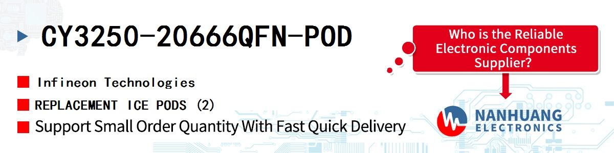 CY3250-20666QFN-POD Infineon REPLACEMENT ICE PODS (2)