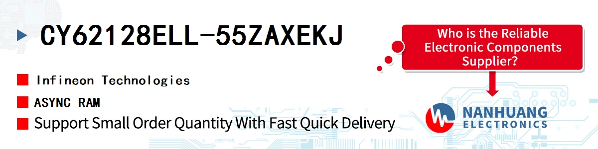 CY62128ELL-55ZAXEKJ Infineon ASYNC RAM