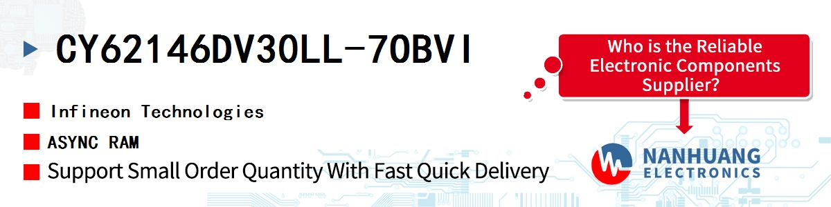 CY62146DV30LL-7OBVI Infineon ASYNC RAM