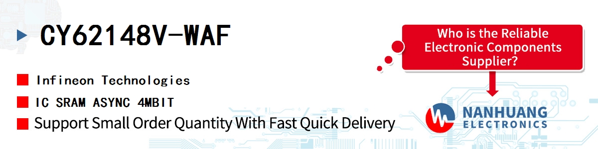 CY62148V-WAF Infineon IC SRAM ASYNC 4MBIT