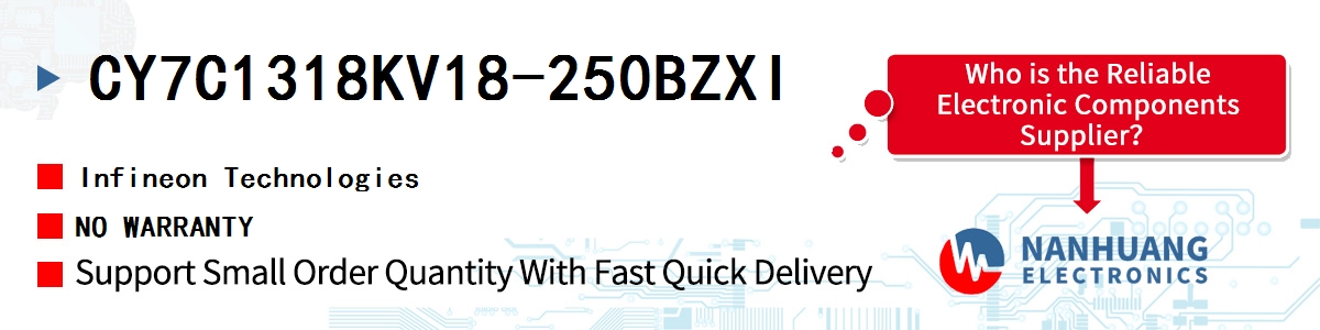 CY7C1318KV18-250BZXI Infineon NO WARRANTY