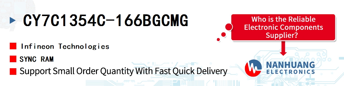 CY7C1354C-166BGCMG Infineon SYNC RAM