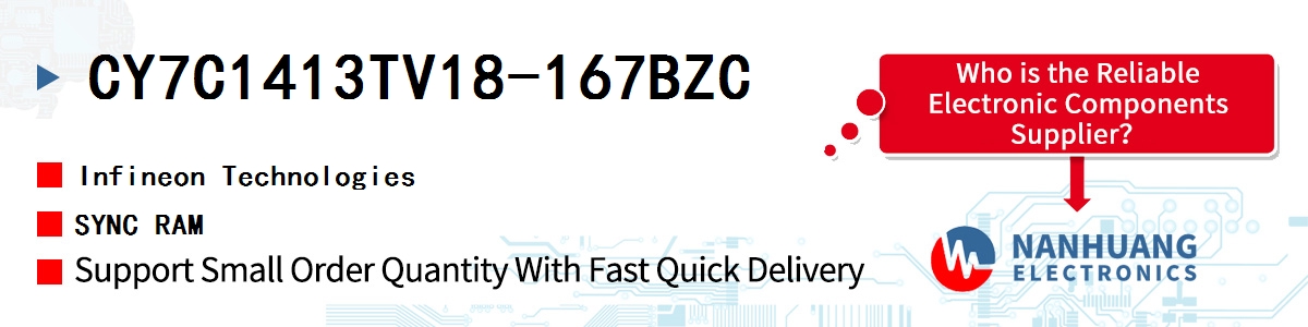 CY7C1413TV18-167BZC Infineon SYNC RAM