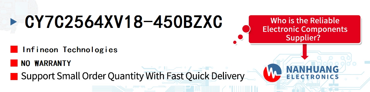 CY7C2564XV18-450BZXC Infineon NO WARRANTY