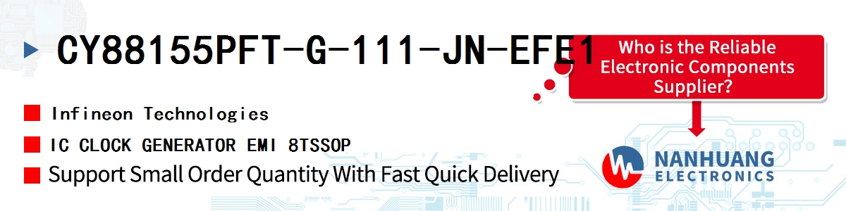 CY88155PFT-G-111-JN-EFE1 Infineon IC CLOCK GENERATOR EMI 8TSSOP