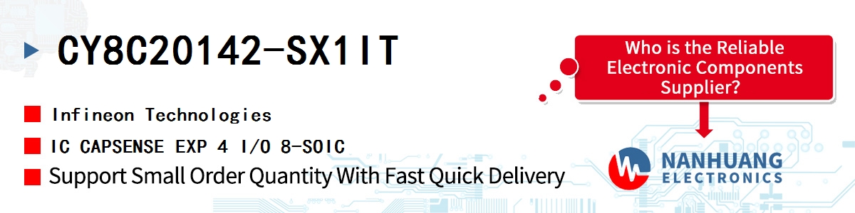 CY8C20142-SX1IT Infineon IC CAPSENSE EXP 4 I/O 8-SOIC