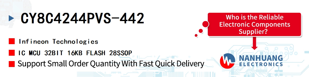 CY8C4244PVS-442 Infineon IC MCU 32BIT 16KB FLASH 28SSOP