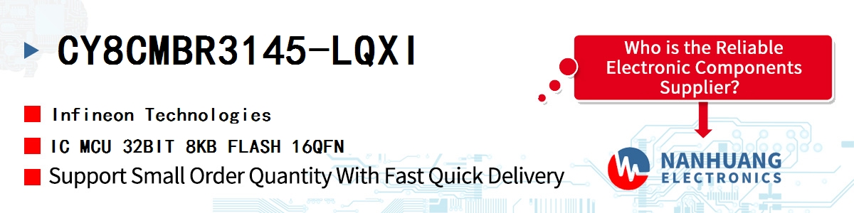 CY8CMBR3145-LQXI Infineon IC MCU 32BIT 8KB FLASH 16QFN