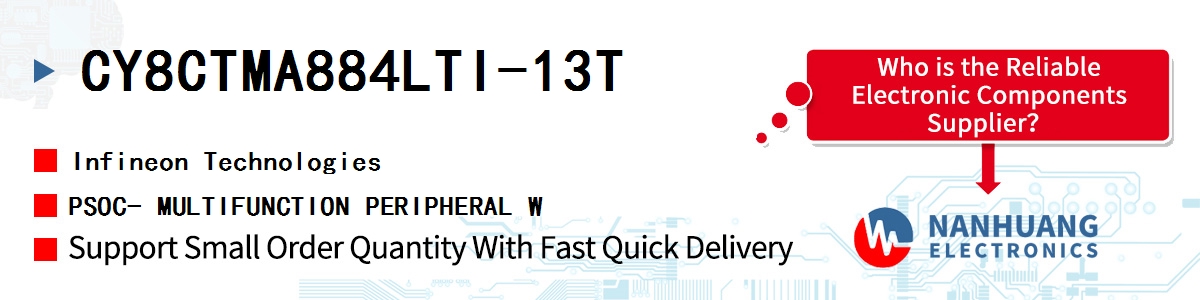 CY8CTMA884LTI-13T Infineon PSOC- MULTIFUNCTION PERIPHERAL W