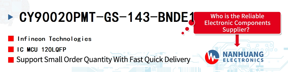 CY90020PMT-GS-143-BNDE1 Infineon IC MCU 120LQFP