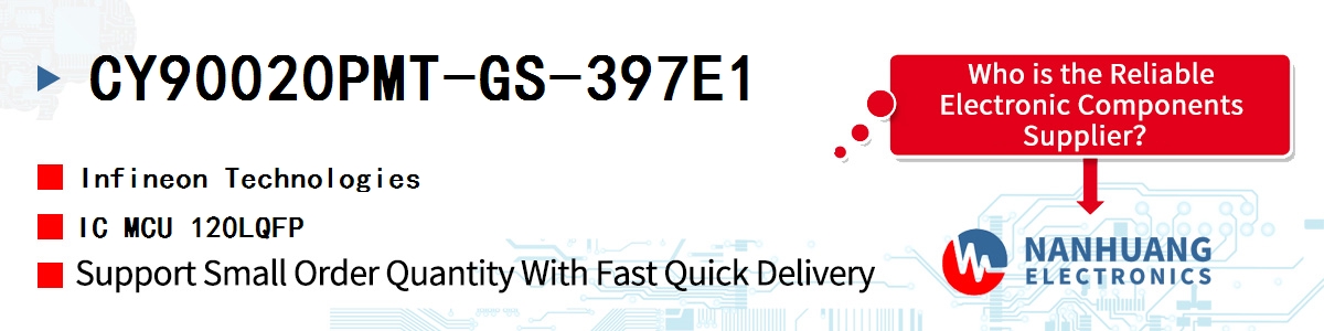 CY90020PMT-GS-397E1 Infineon IC MCU 120LQFP