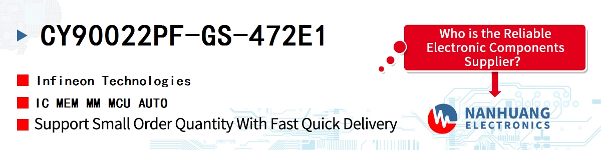 CY90022PF-GS-472E1 Infineon IC MEM MM MCU AUTO