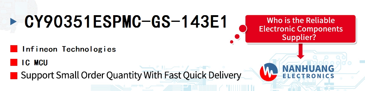 CY90351ESPMC-GS-143E1 Infineon IC MCU