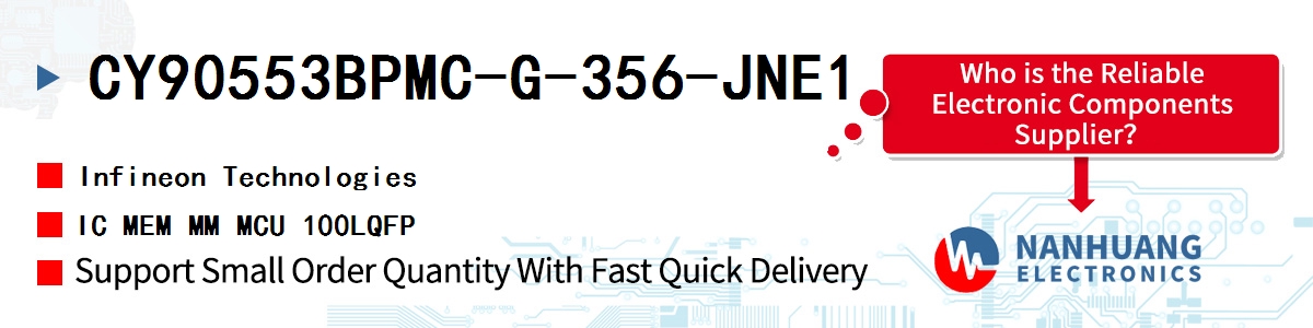 CY90553BPMC-G-356-JNE1 Infineon IC MEM MM MCU 100LQFP