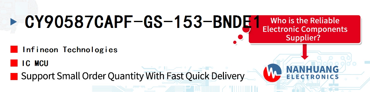 CY90587CAPF-GS-153-BNDE1 Infineon IC MCU