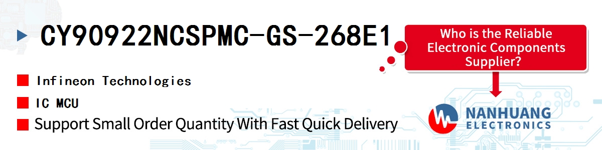 CY90922NCSPMC-GS-268E1 Infineon IC MCU