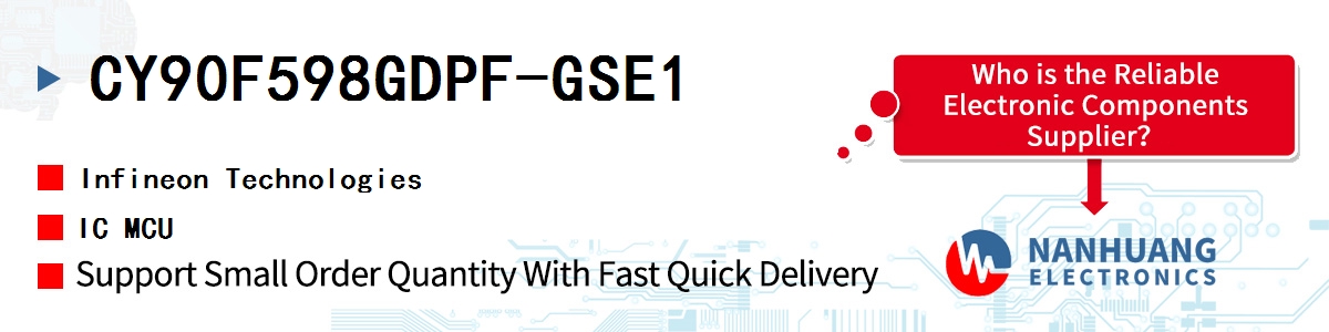 CY90F598GDPF-GSE1 Infineon IC MCU