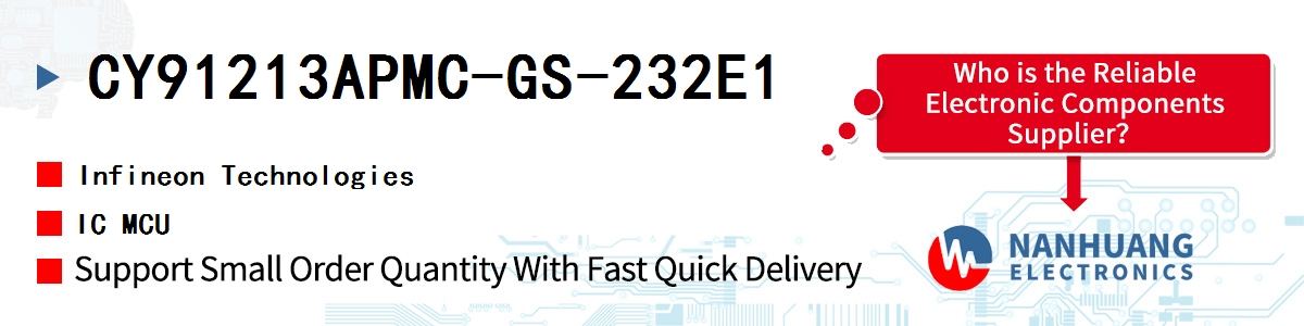 CY91213APMC-GS-232E1 Infineon IC MCU