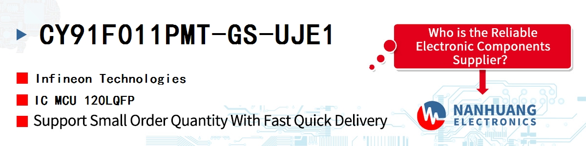 CY91F011PMT-GS-UJE1 Infineon IC MCU 120LQFP