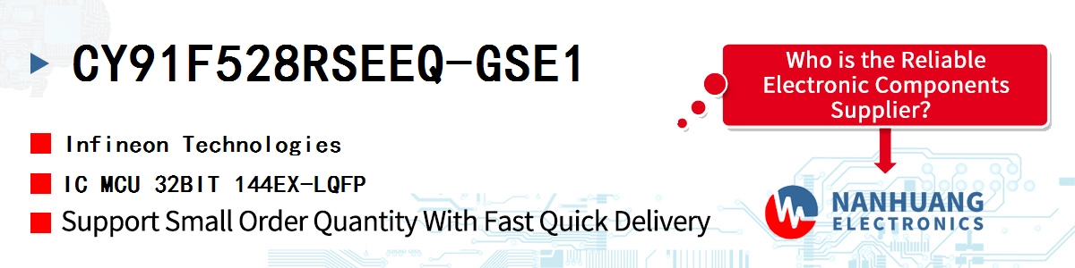 CY91F528RSEEQ-GSE1 Infineon IC MCU 32BIT 144EX-LQFP