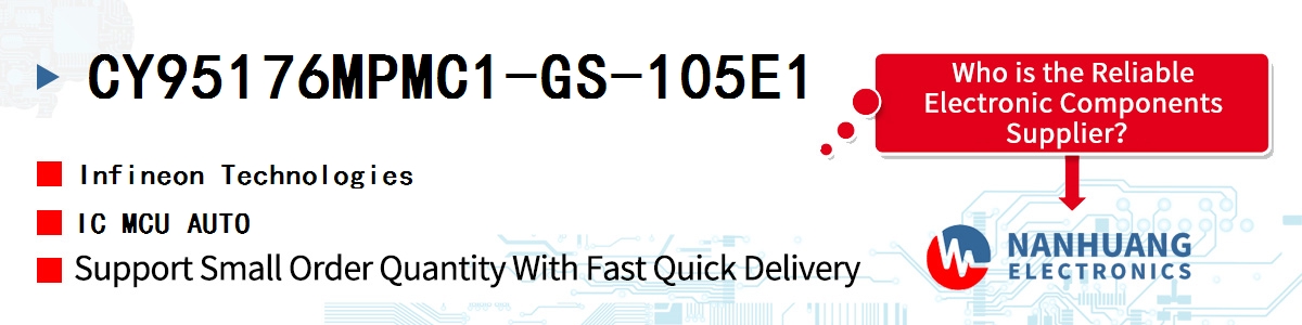 CY95176MPMC1-GS-105E1 Infineon IC MCU AUTO