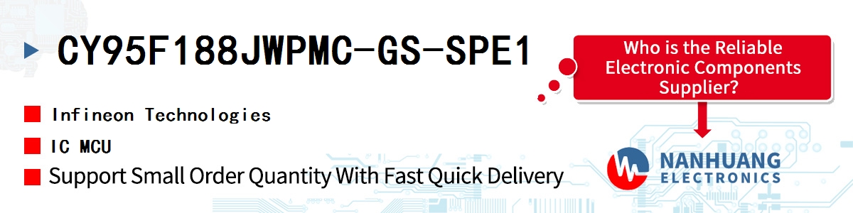 CY95F188JWPMC-GS-SPE1 Infineon IC MCU