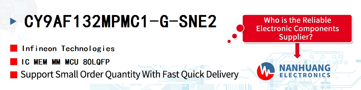 CY9AF132MPMC1-G-SNE2 Infineon IC MEM MM MCU 80LQFP