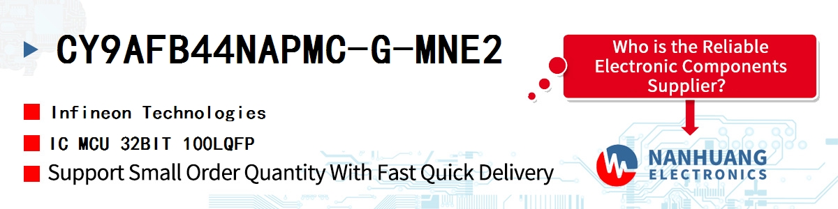 CY9AFB44NAPMC-G-MNE2 Infineon IC MCU 32BIT 100LQFP